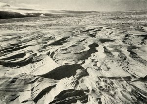 Sastrugi, 21 de febrero de 1911, 1913 de Herbert Ponting