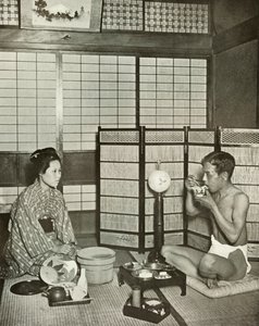 Negligé de verano en Kumamoto, 1910 de Herbert Ponting
