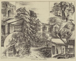Fountains Hall, Ripon, Yorkshire de Herbert Railton