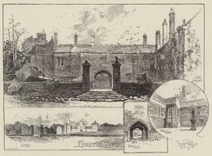 Torre Hoghton en Lancashire de Herbert Railton
