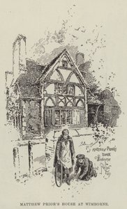 Casa de Matthew Prior en Wimborne de Herbert Railton