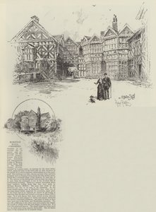 Moreton Hall en Cheshire de Herbert Railton