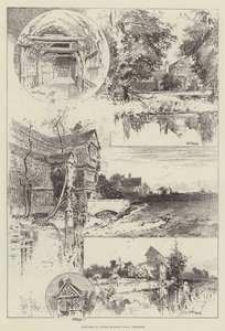Bocetos de Little Moreton Hall, Cheshire