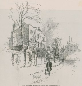 La casa de William Morris en Hammersmith de Herbert Railton