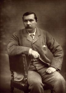 Retrato de Sir Arthur Conan Doyle 1859-1930, 1893 de Herbert Rose Barraud