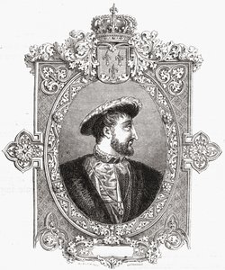 Francisco I, grabado por Pannemaker-Ligny, de 