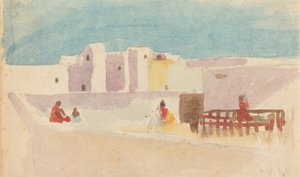 Muros de una ciudad norteafricana