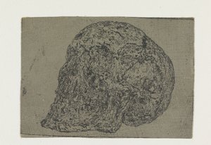 Un cráneo de Hercules Segers