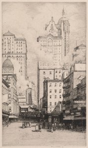 Calle Cortland, Nueva York de Herman Armour Webster