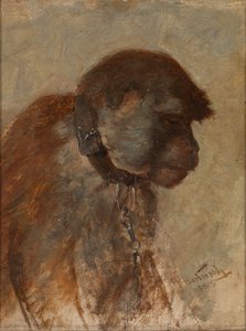 Meditación, 1885 de Herman Hartwich