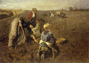 La cosecha de patatas de Herman Hartwich