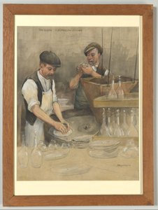 La fábrica de vidrio de Leerdam: rectificado de superficies