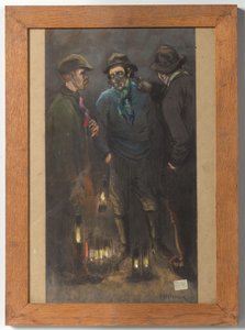 El farolillo de la mina de Herman Heijenbrock