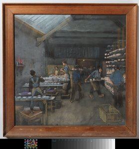 La antigua fábrica de cerámica 