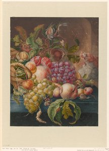 Bodegón de frutas de Herman Henstenburgh (possibly)