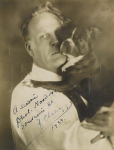 Retrato del cantante Feodor Ivanovich Chaliapin 1873-1938, c. 1930 de Herman Mishkin