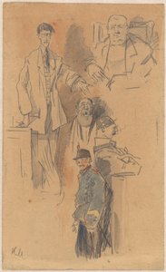 Retrato de Jan Hamdorf y W. van der Pluym de Herman Moerkerk