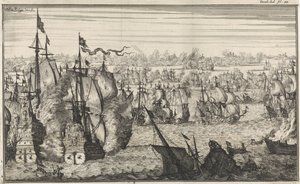 Batalla de Duins, 1639 de Herman Padtbrugge