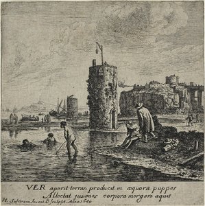 Primavera de Herman Saftleven