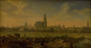 Vista de Utrecht de Herman Saftleven