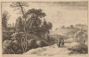 Primera Vista de Zugro de Herman van Swanevelt