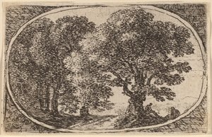 Camino entre Árboles de Herman van Swanevelt