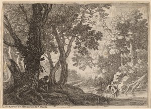 Salmacis y Hermafrodito de Herman van Swanevelt