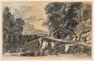 Los dos caballeros de Herman van Swanevelt