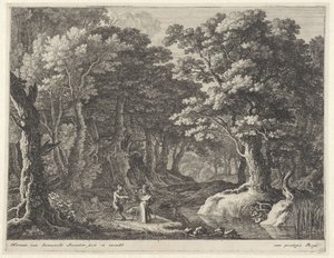 Tentación de San Antonio el Grande de Herman van Swanevelt