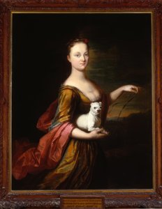 Retrato de Diana Warburton, Lady Grosvenor de Herman van der Mijn