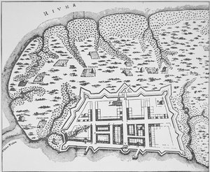 Carolina colonial de Hermann (after) Moll