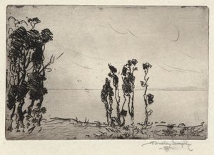 paisaje de la costa de Hermann Dudley Murphy