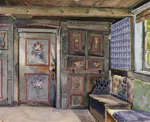 Parte del Salón en la Casa Hufner del Sr. Hittscher en Curslack