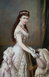 Isabel de Baviera (1837-98), esposa de Francisco José I de Austria (1830-1916) de Hermann Nigg