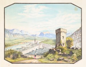 Rattenberg, Tirol de Hermann Stieffel