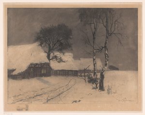 Cortijos en la nieve