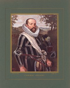 Gaspard II de Coligny, almirante francés y líder hugonote durante las Guerras de Religión francesas