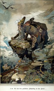 Ilustración de Vogel para un cuento de los hermanos Jacob (1785-1863) y Wilhelm (1786-1859) Grimm de Hermann Vogel