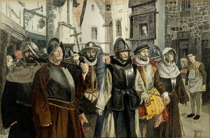 Procesión de la Liga, en París de Hermann Vogel