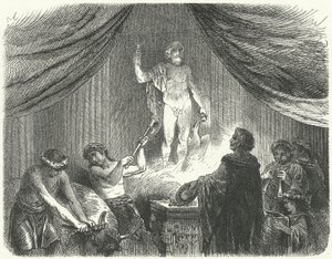 Romanos realizando un sacrificio al dios Júpiter de Hermann Vogel