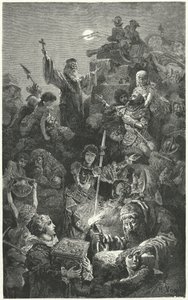 Sitio de la ciudad veneciana de Nicosia por los otomanos, 1570 de Hermann Vogel