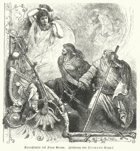 Tannhäuser con Venus de Hermann Vogel