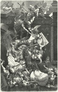 Los vándalos atacando Roma, 455 de Hermann Vogel