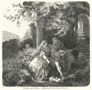 Tristán e Isolda de Hermann Vogel
