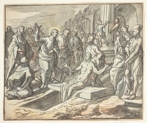 La resurrección de Lázaro de Hermann Weyer