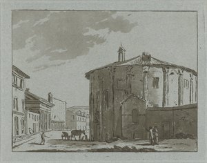 Tempel te Rome de Hermanus Fock