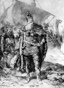 Un gran vikingo, c. 1920 de Hermanus Koekkoek