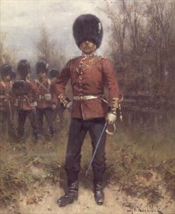 Retrato de un Oficial de la Guardia de Granaderos