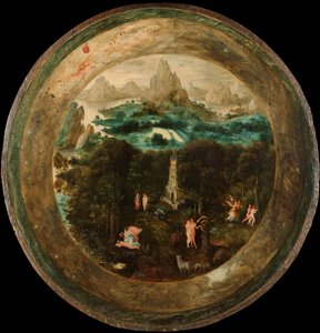 Paraíso, c.1541-50 de Herri met de (c.1510 p.1550) Bles