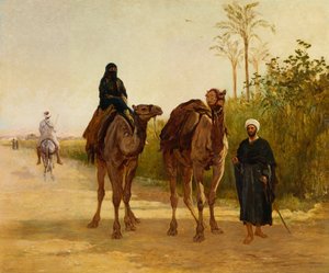 Los viajeros, 1874 de Heywood Hardy